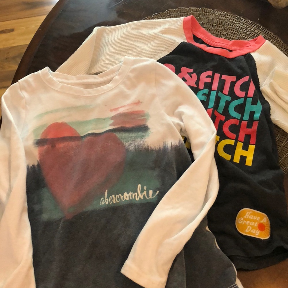 Girls Abercrombie shirts